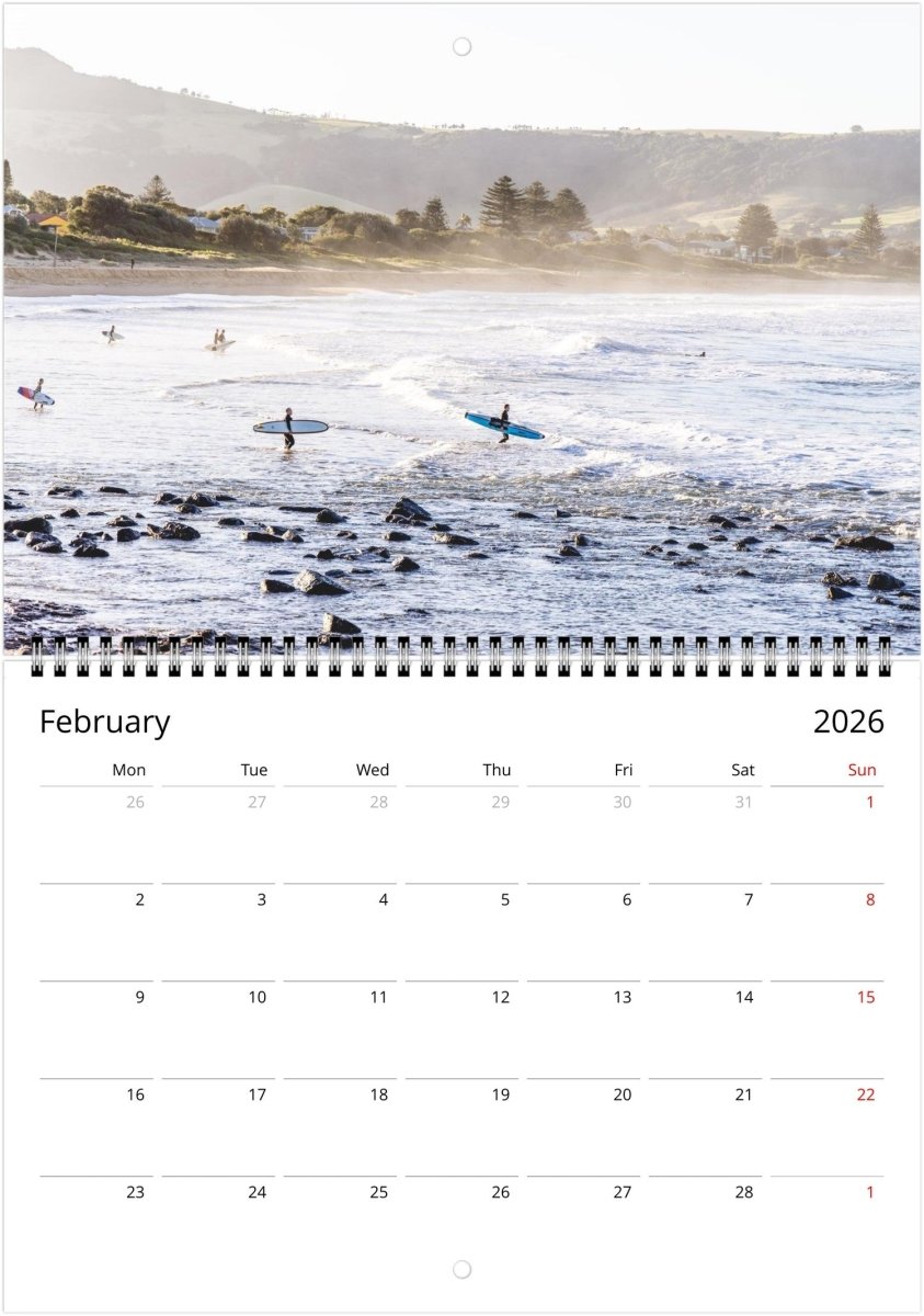 South Coast 2026 Calendar - Belinda Doyle - Australian Photographer & Resin Artist