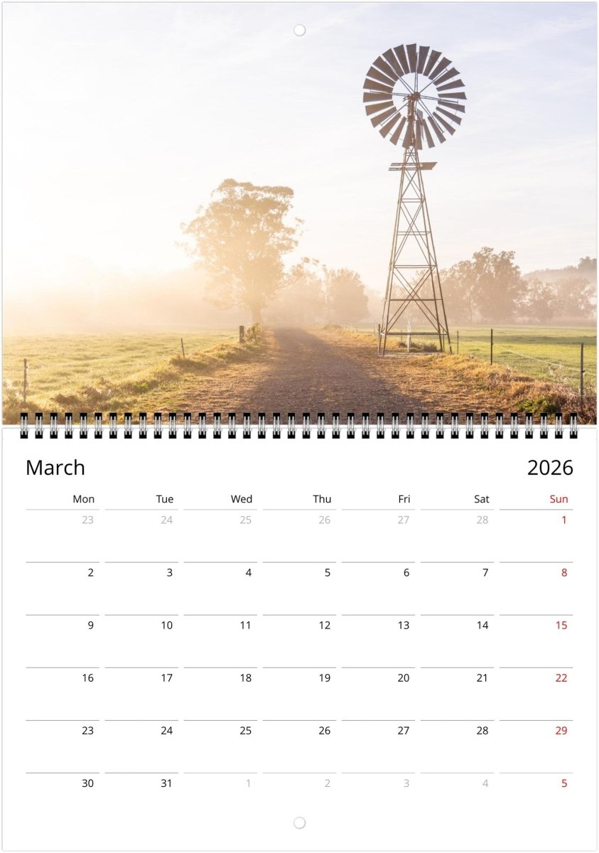 Kiama 2026 Calendar - Belinda Doyle - Australian Photographer & Resin Artist