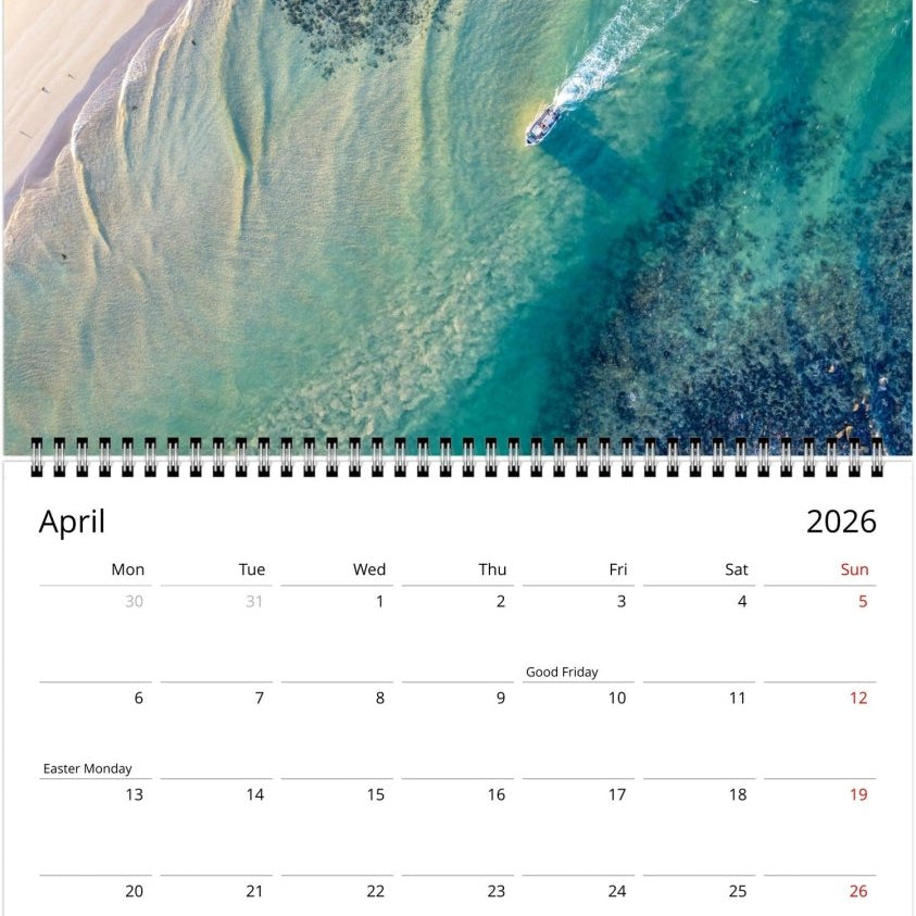 Kiama 2026 Calendar - Belinda Doyle - Australian Photographer & Resin Artist