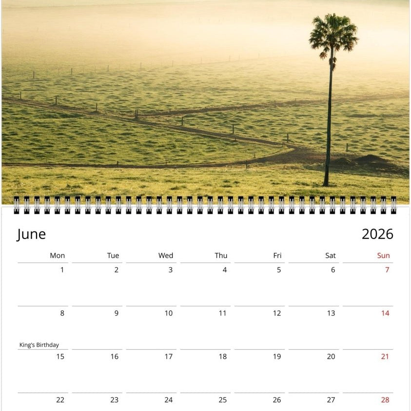 Rural 2026 Calendar - Belinda Doyle - Australian Photographer & Resin Artist