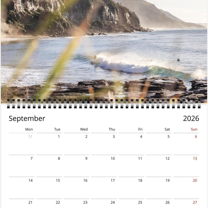 South Coast 2026 Calendar - Belinda Doyle - Australian Photographer & Resin Artist