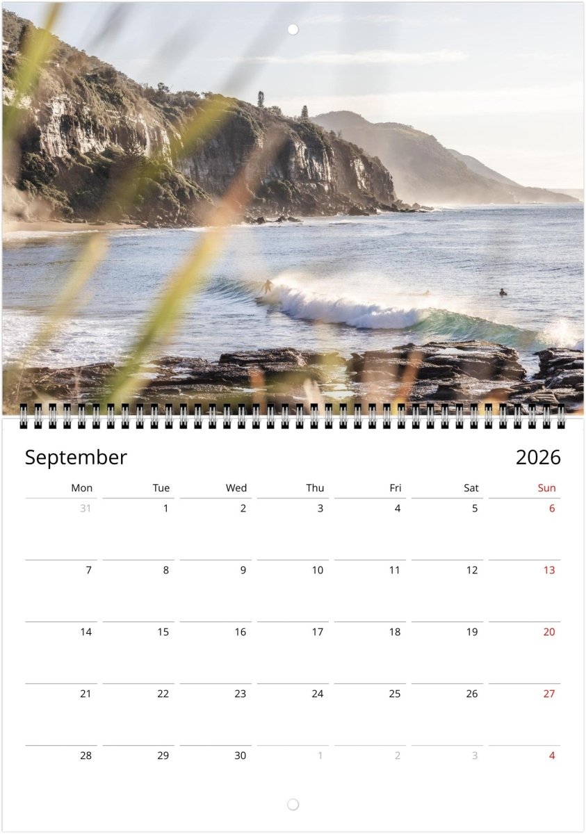 South Coast 2026 Calendar - Belinda Doyle - Australian Photographer & Resin Artist