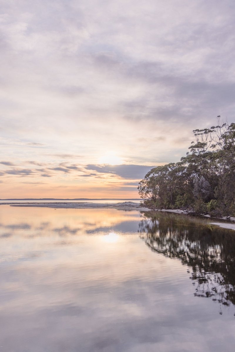 Huskisson "Moona Reflections" Acrylic Block - Belinda Doyle - Australian Photographer & Resin Artist