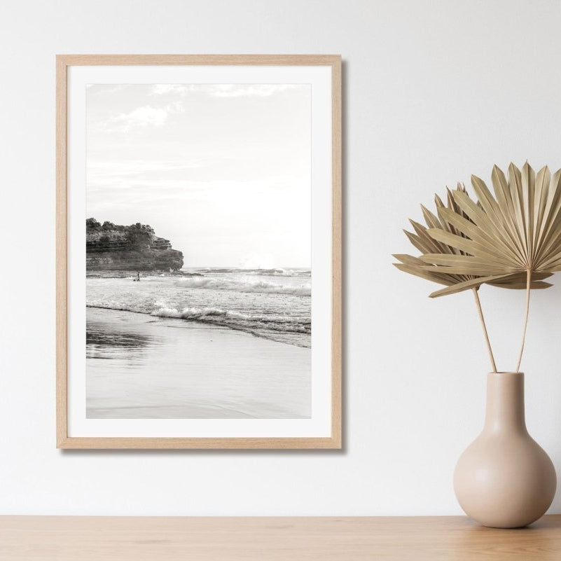 "Morning Solitude" Black & White Photography Print (P) - Belinda Doyle - Australian Photographer & Resin Artist
