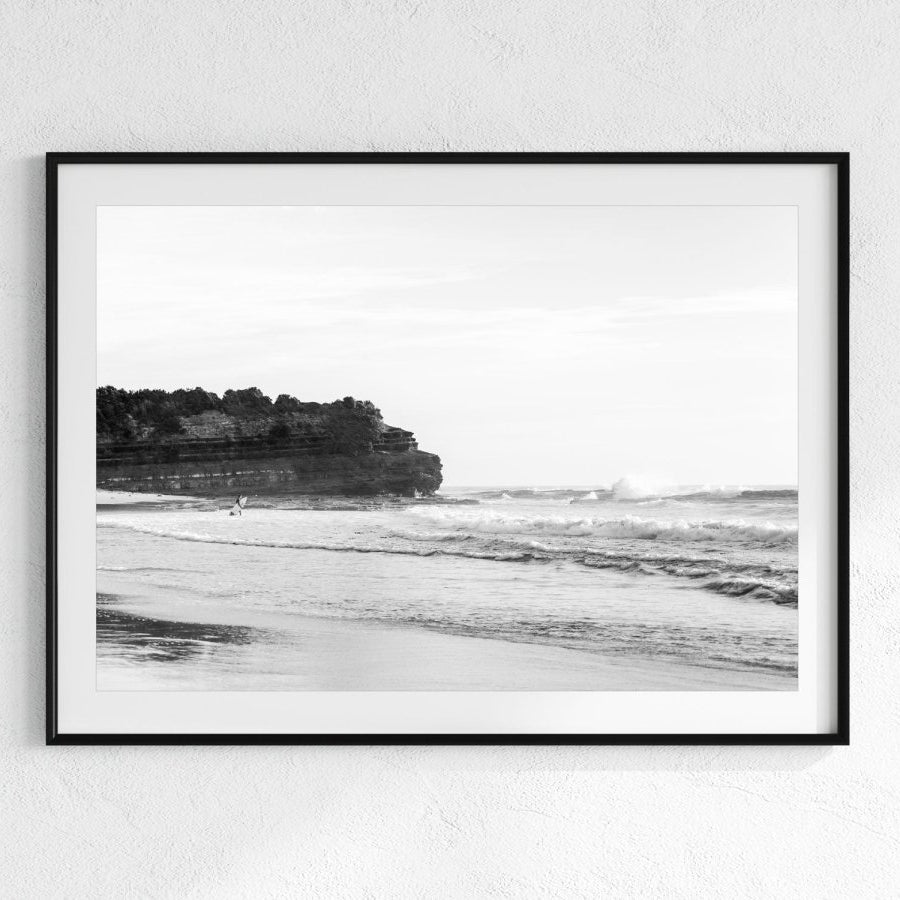 "Morning Solitude" Black & White Photography Print - Belinda Doyle - Australian Photographer & Resin Artist