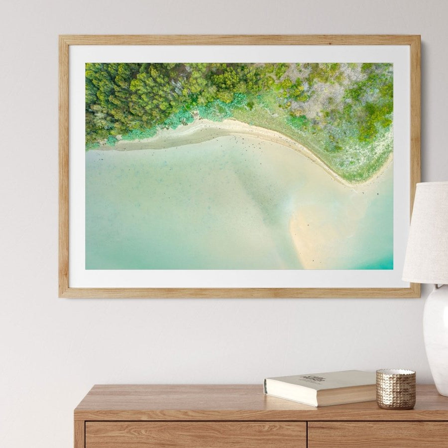 "Mossy Curves" Photography Print - Belinda Doyle - Australian Photographer & Resin Artist