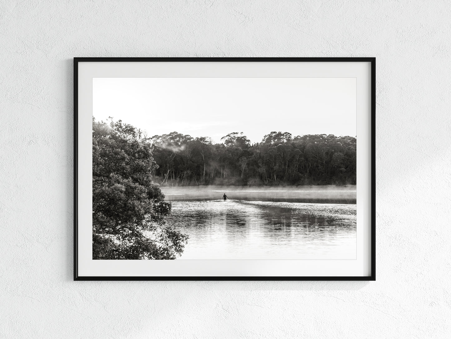 "Mystics River Crossing" BW Photography Print