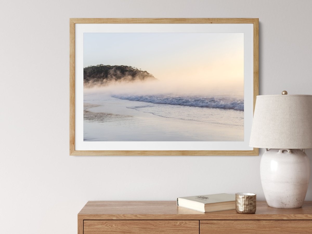 "Narrawallee Sea Smoke" Photography Print - Belinda Doyle - Australian Photographer & Resin Artist