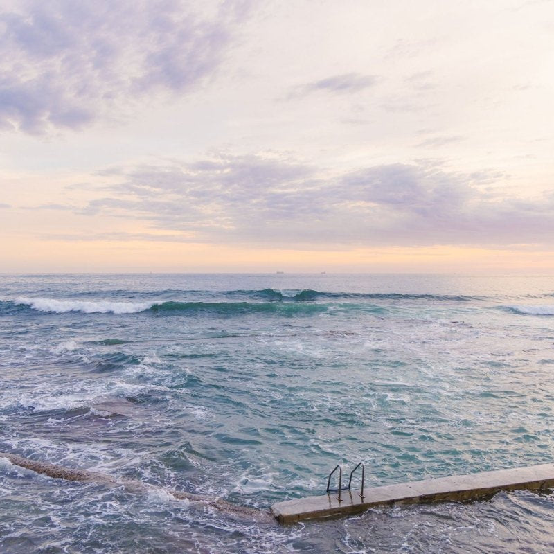 "The Pastel Baths" Photography Print - Belinda Doyle - Australian Photographer & Resin Artist