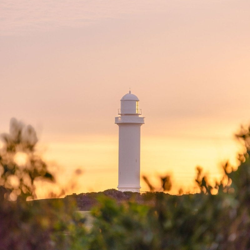 Wollongong "Peachy Skies" Acrylic Block - Belinda Doyle - Australian Photographer & Resin Artist