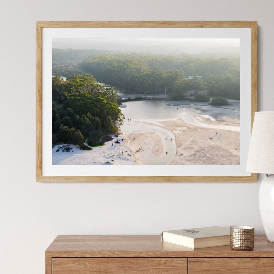 "Playing in the Shallows" Photography Print - Belinda Doyle - Australian Photographer & Resin Artist