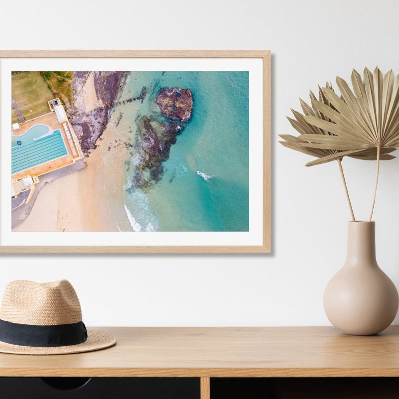 "Poolside Paradise" Photography Print - Belinda Doyle - Australian Photographer & Resin Artist
