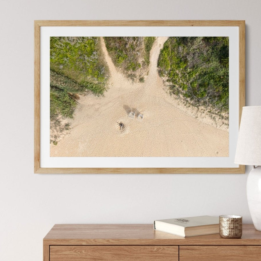 "Rescue Tracks" Photography Print - Belinda Doyle - Australian Photographer & Resin Artist