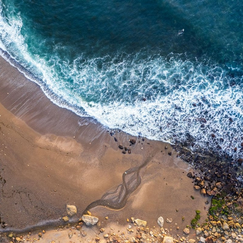 Coalcliff "Rock & Tide" Acrylic Block - Belinda Doyle - Australian Photographer & Resin Artist