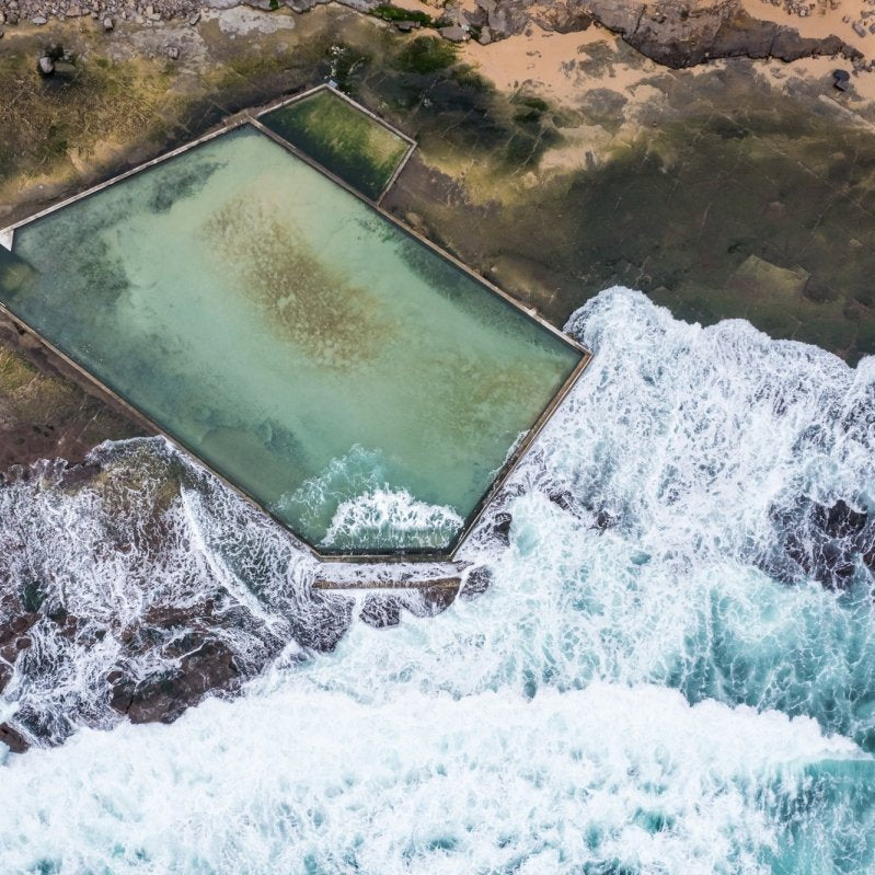 "Rocky Surge" Photography Print - Belinda Doyle - Australian Photographer & Resin Artist