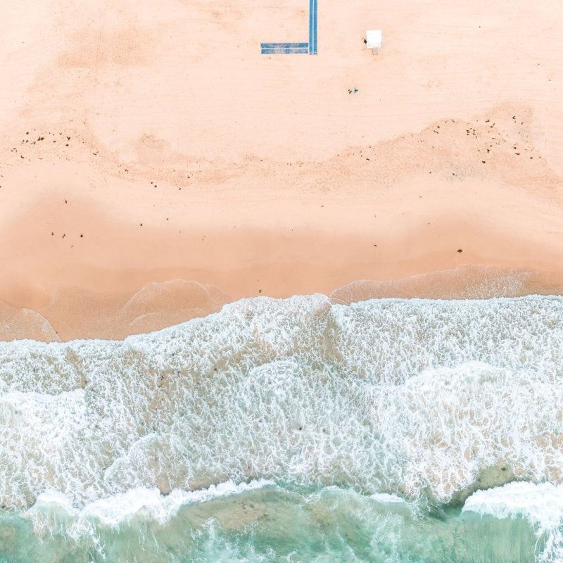 Austinmer "Sandy Start" Acrylic Block - Belinda Doyle - Australian Photographer & Resin Artist