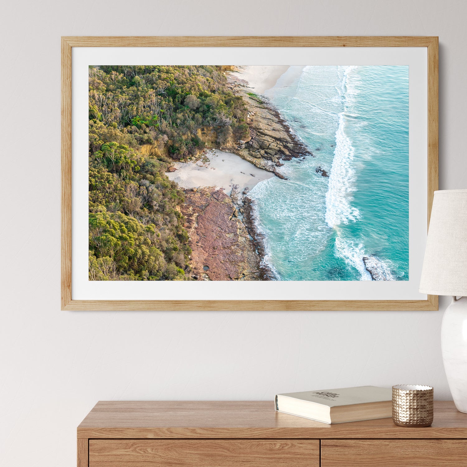 "Seaglass Blues" Photography Print - Belinda Doyle - Australian Photographer & Resin Artist