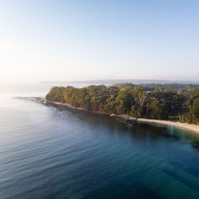 Huskisson "Sharknet Glow" Acrylic Block - Belinda Doyle - Australian Photographer & Resin Artist