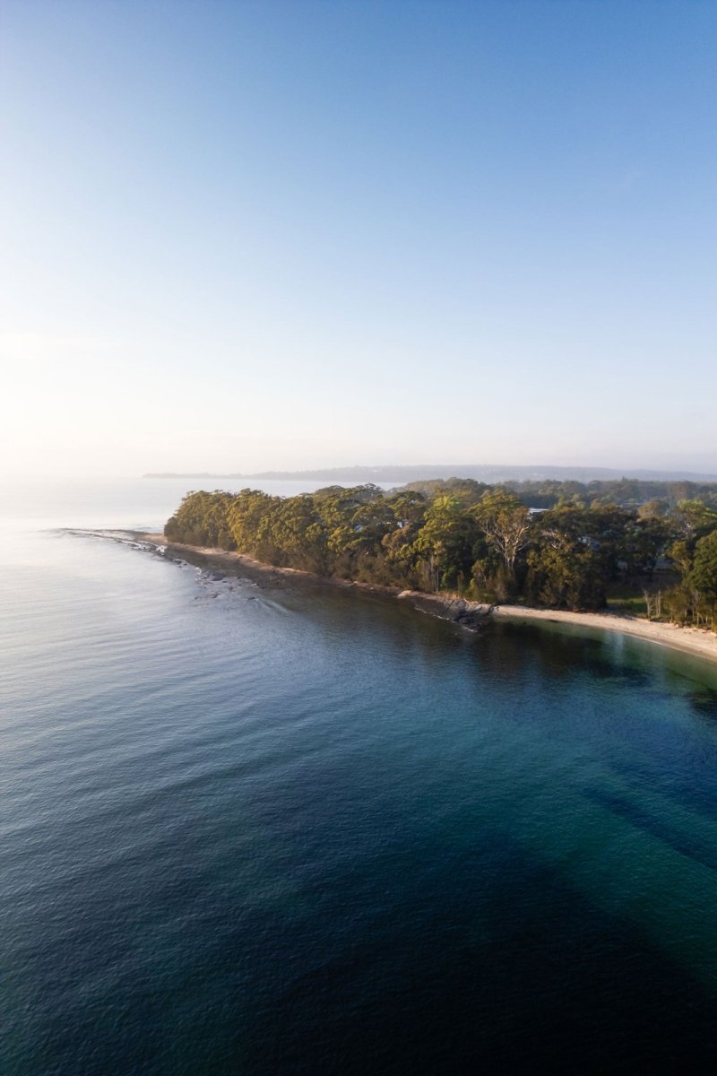 Huskisson "Sharknet Glow" Acrylic Block - Belinda Doyle - Australian Photographer & Resin Artist