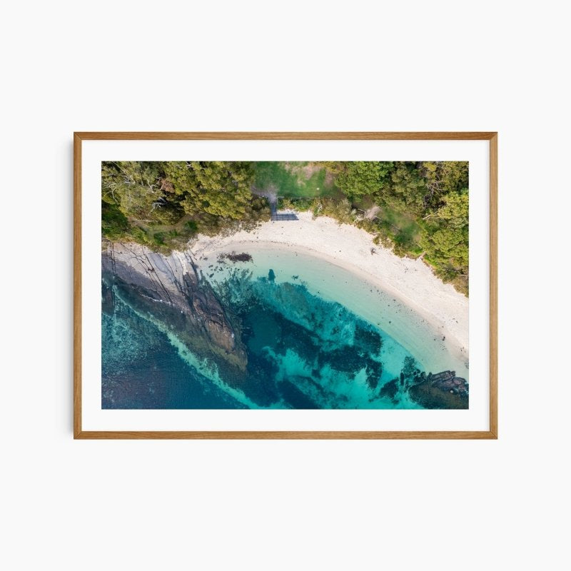 "Sharknet Top Down" Photography Print - Belinda Doyle - Australian Photographer & Resin Artist