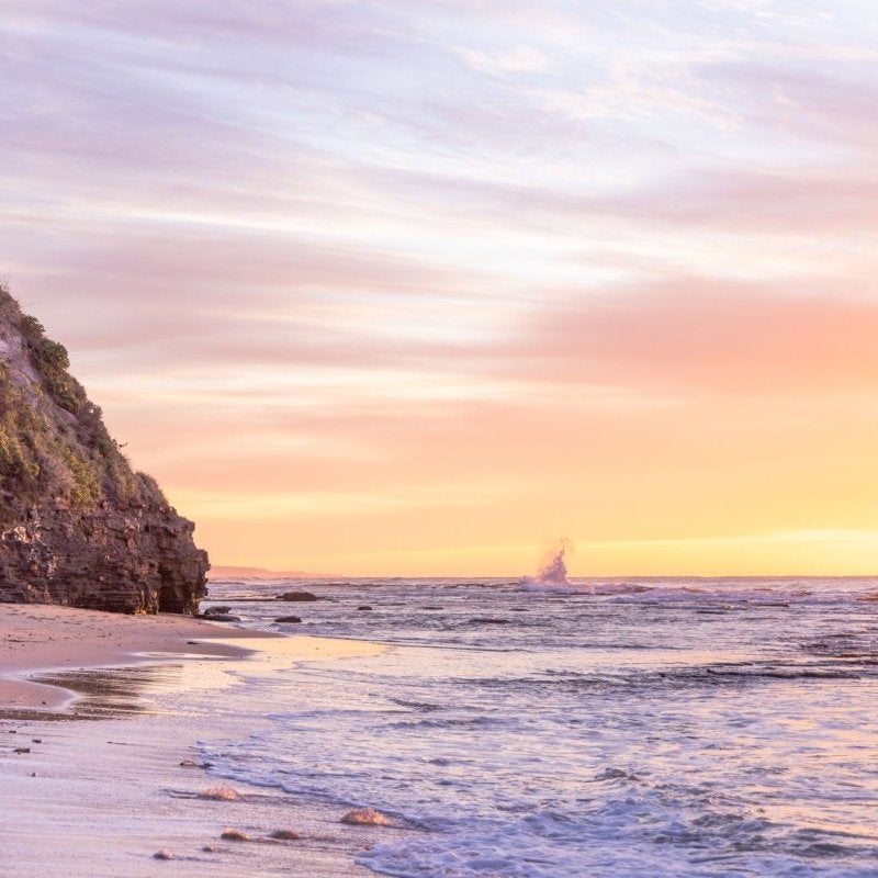 Thirroul "Soft Side" Acrylic Block - Belinda Doyle - Australian Photographer & Resin Artist