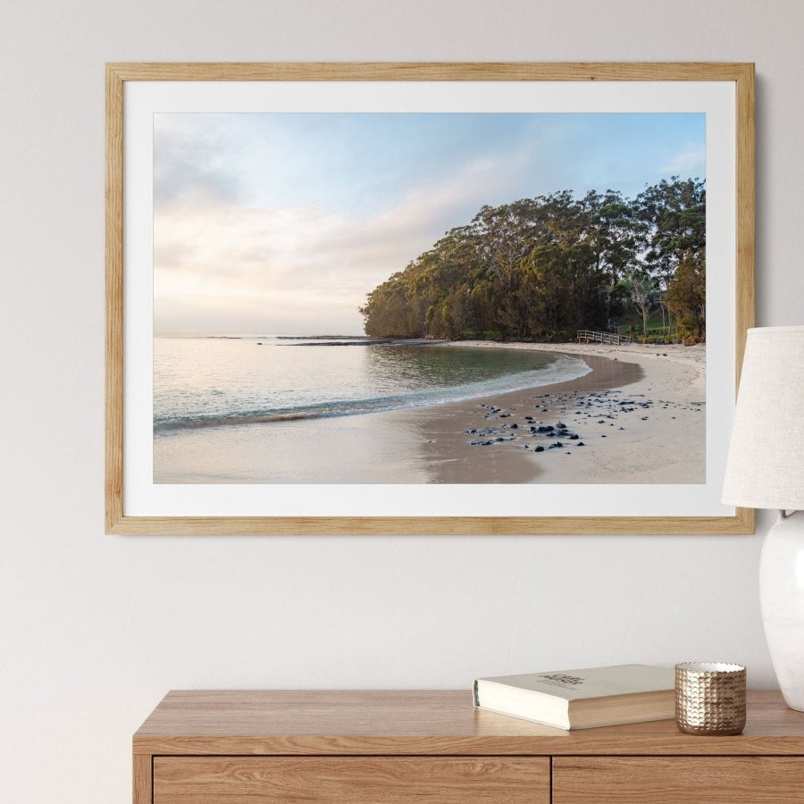 "Soft Tones at Shark Net" Photography Print - Belinda Doyle - Australian Photographer & Resin Artist