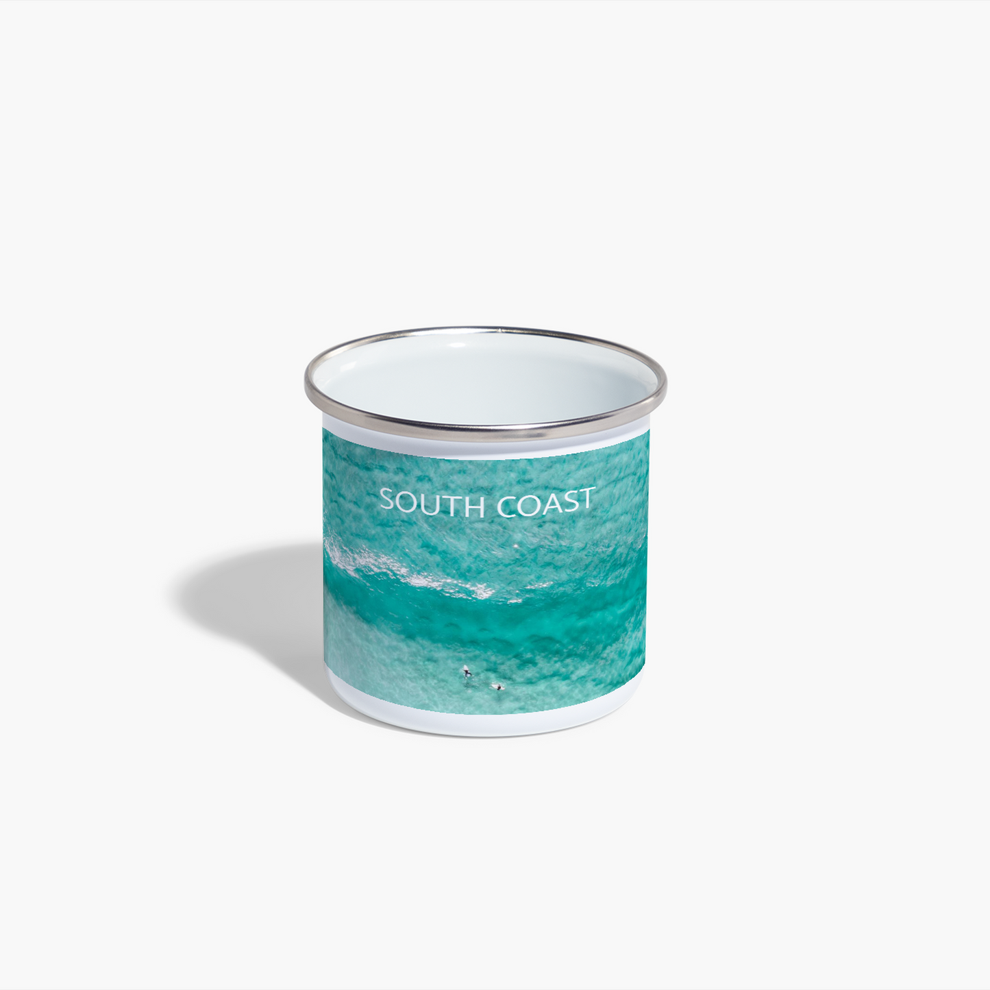 South Coast Enamel Camping Mug