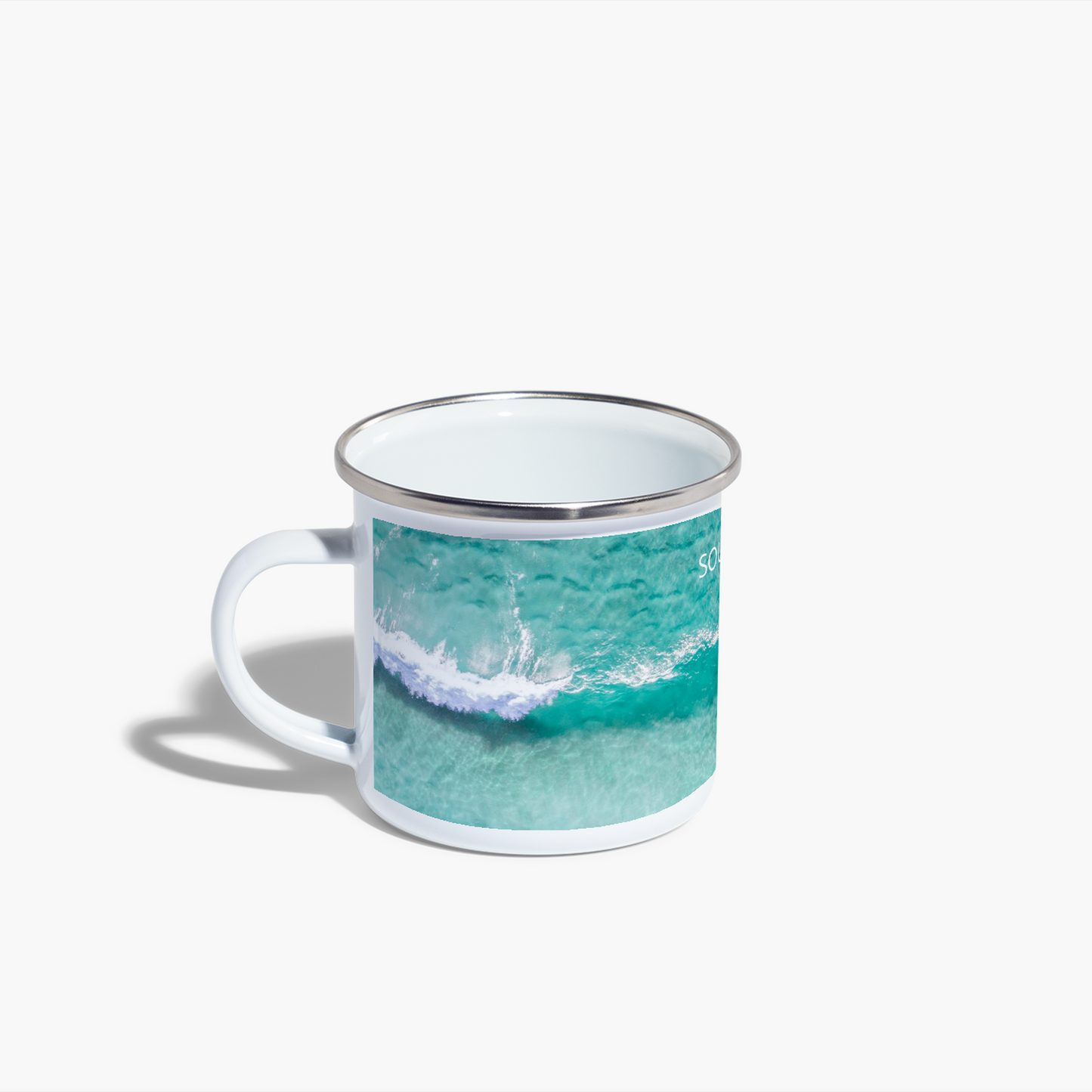 South Coast Enamel Camping Mug