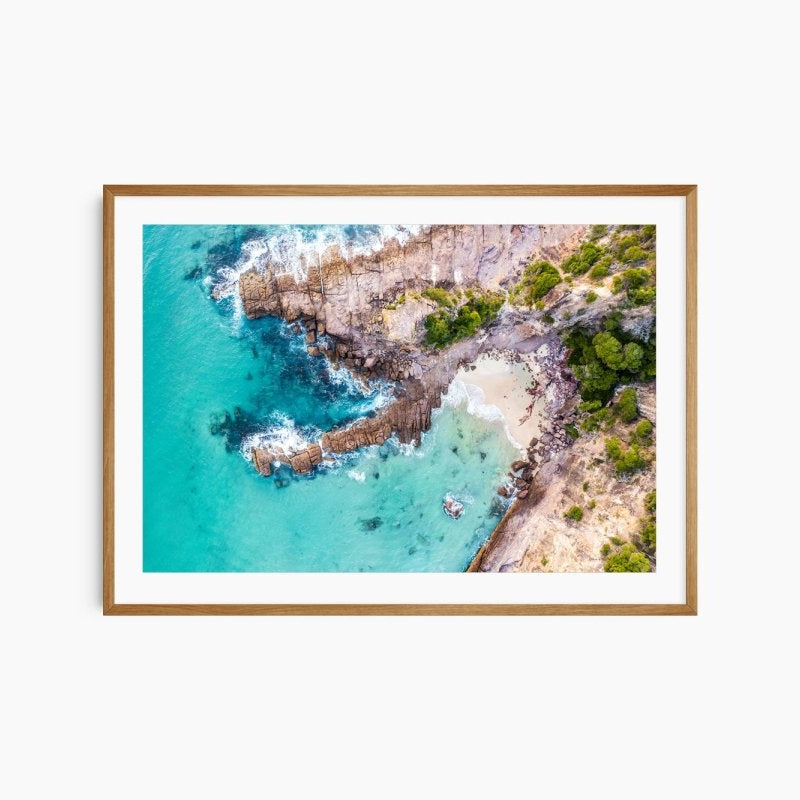 "Southern Pambula Top Down" Photography Print - Belinda Doyle - Australian Photographer & Resin Artist