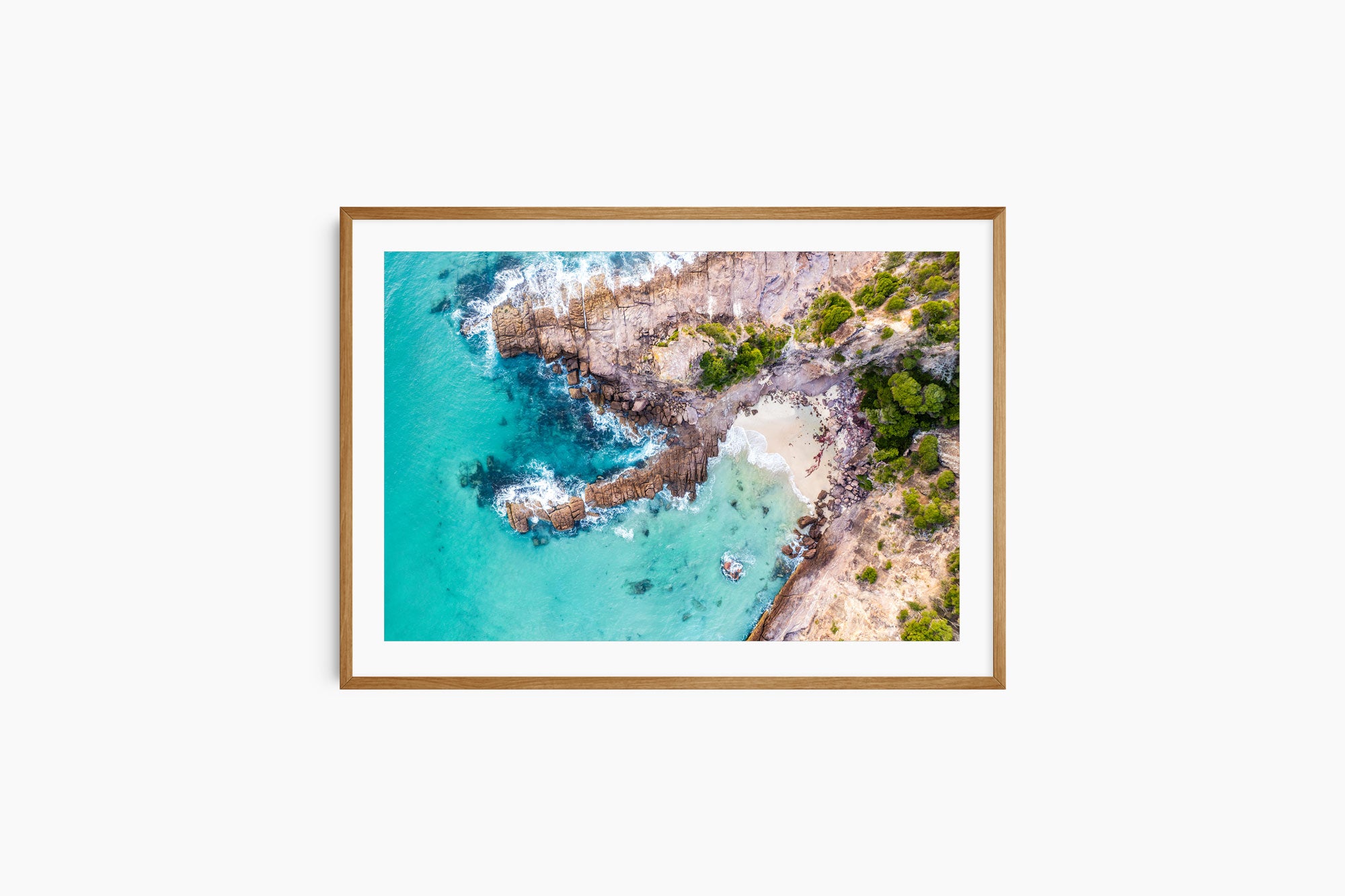 "Southern Pambula Top Down" Photography Print - Belinda Doyle - Australian Photographer & Resin Artist