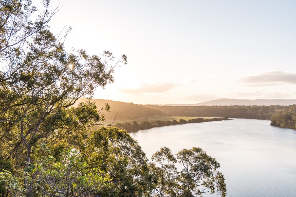 Nowra "Spring on the River" Acrylic Block - Belinda Doyle - Australian Photographer & Resin Artist
