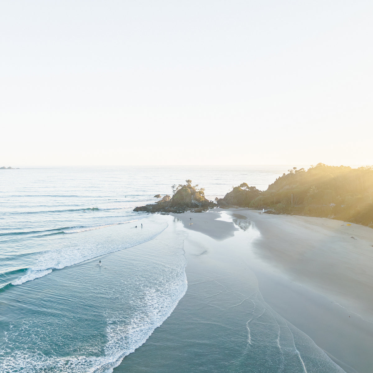 "Sun Flare Sunrise" Photography Print - Belinda Doyle - Australian Photographer & Resin Artist