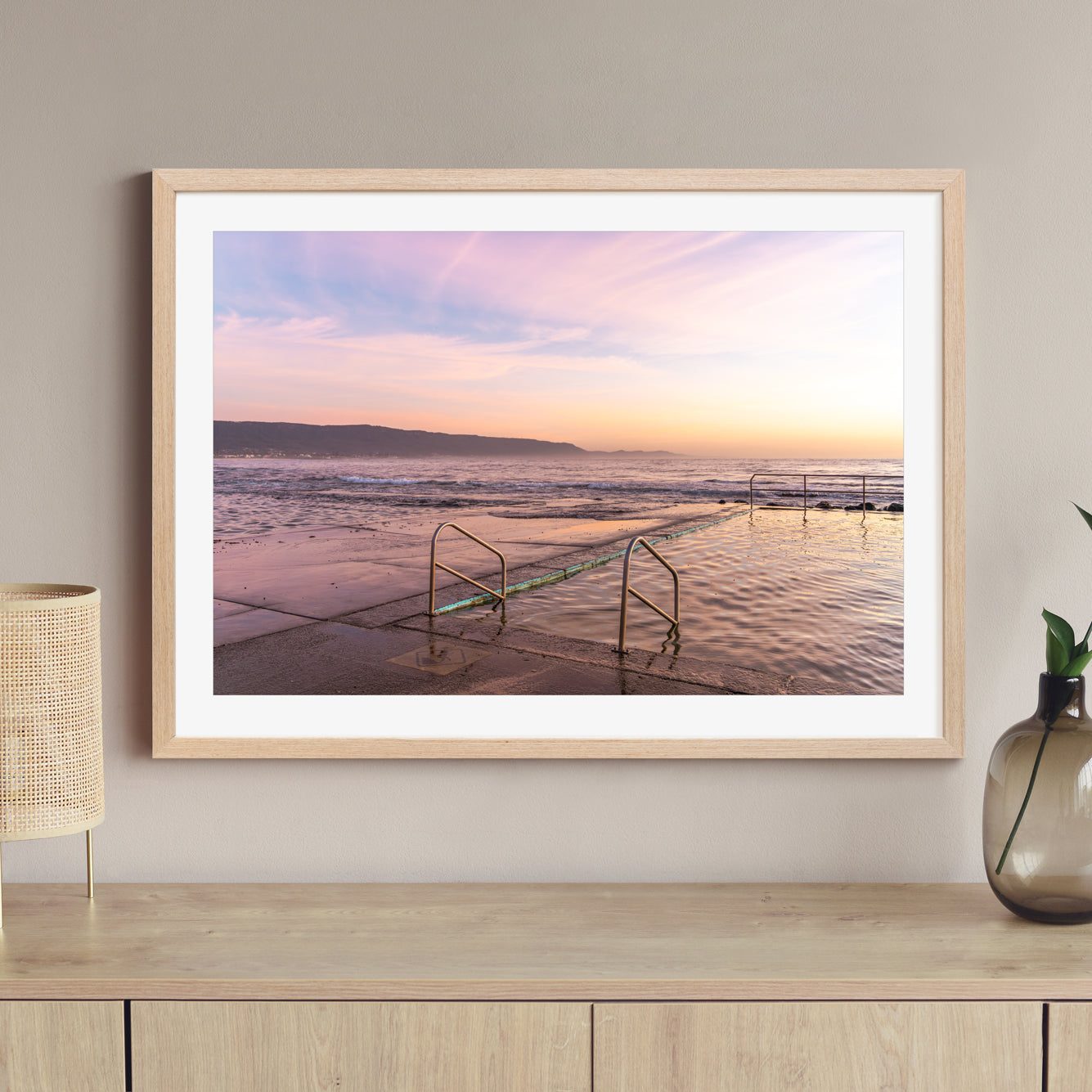 "Sunrise Steps at Bellambi" Photography Print - Belinda Doyle - Australian Photographer & Resin Artist