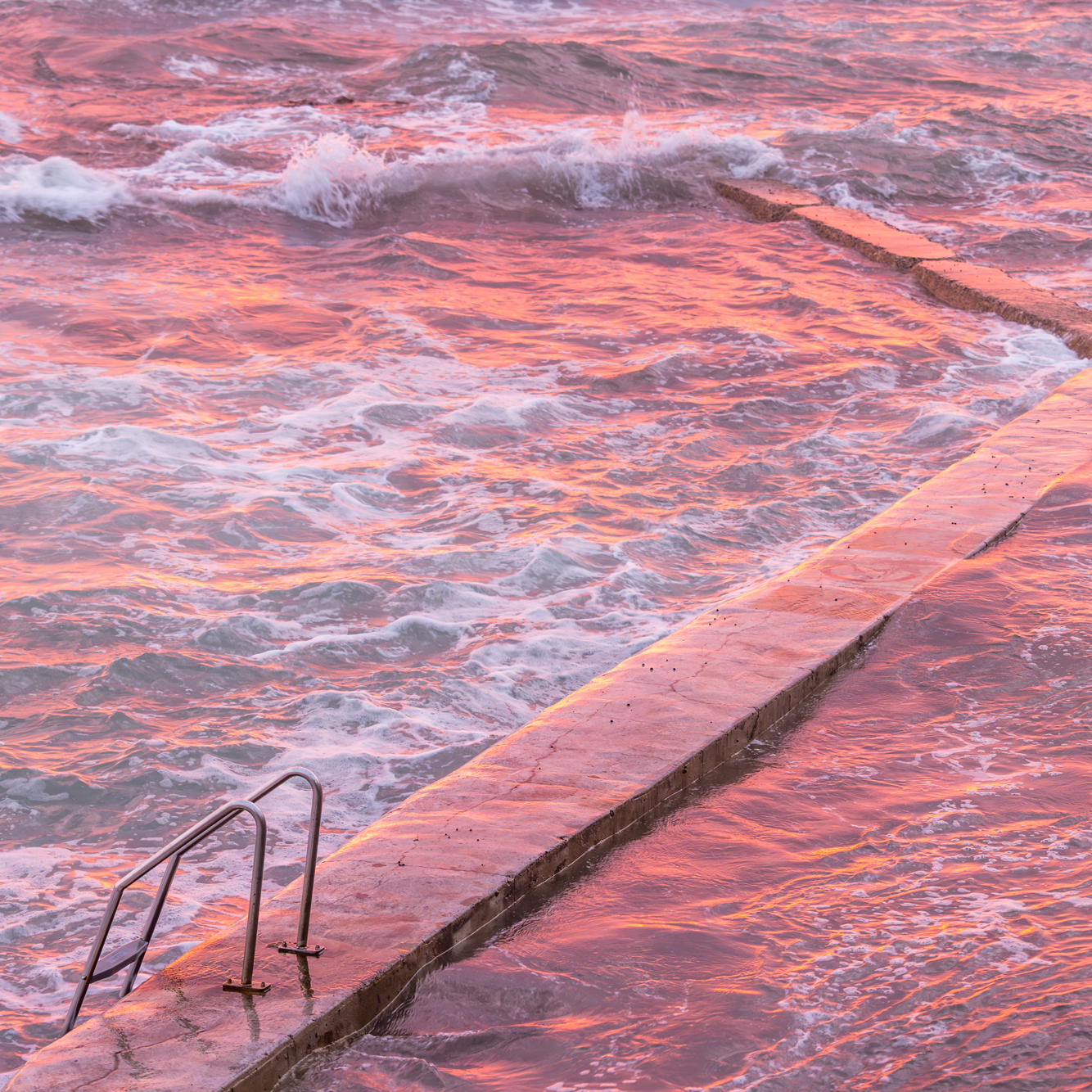 "Sunrise Submerge" Photography Print - Belinda Doyle - Australian Photographer & Resin Artist