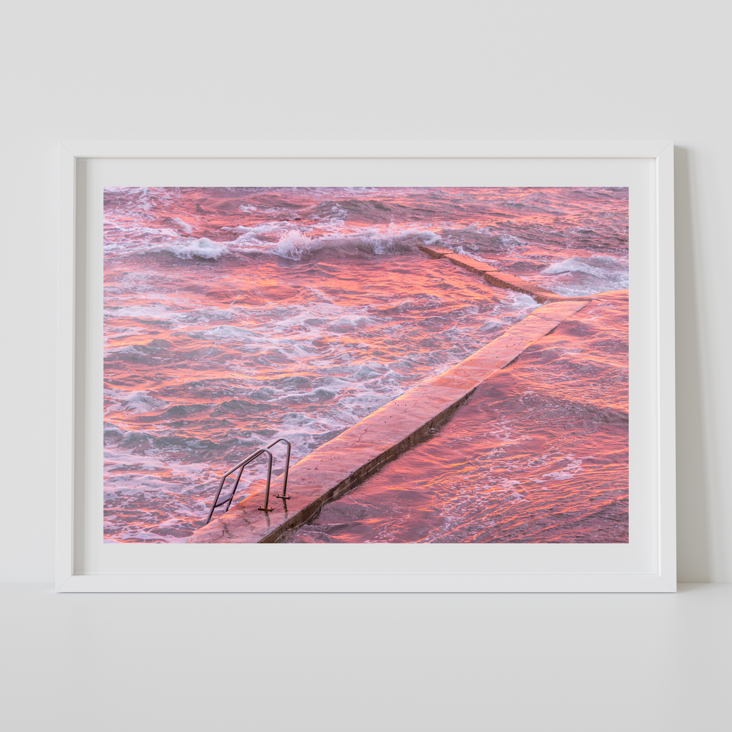 "Sunrise Submerge" Photography Print - Belinda Doyle - Australian Photographer & Resin Artist