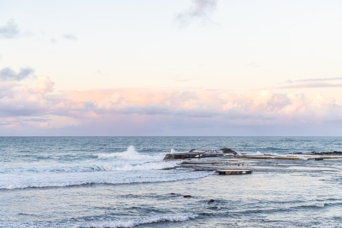 Gerringong "Sunset Journey" Acrylic Block - Belinda Doyle - Australian Photographer & Resin Artist
