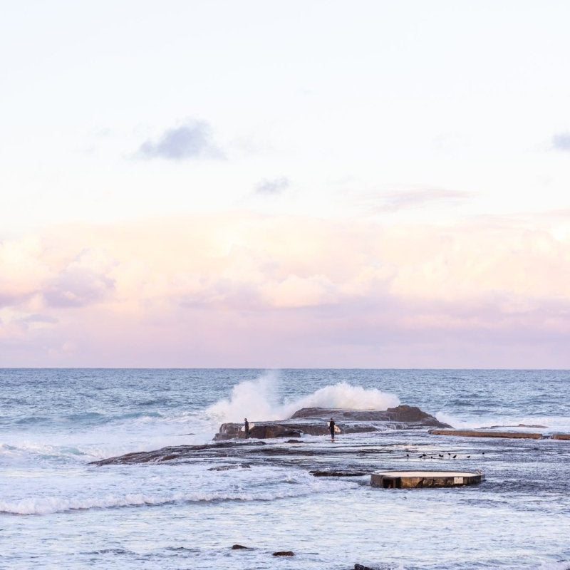 "Sunset Surf" Photography Print - Belinda Doyle - Australian Photographer & Resin Artist
