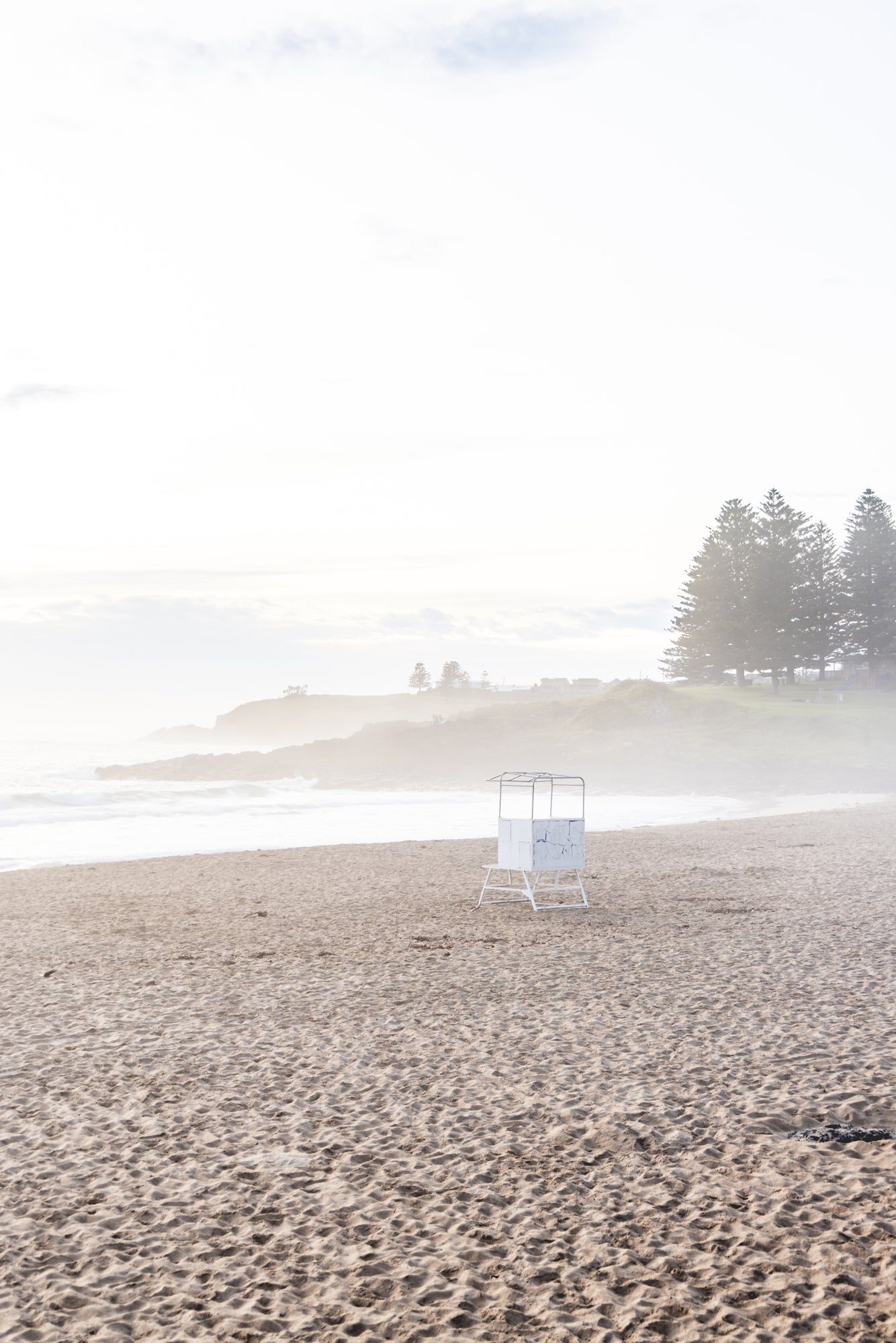 Kiama "Surf Beach Salt Haze" (P) Acrylic Block