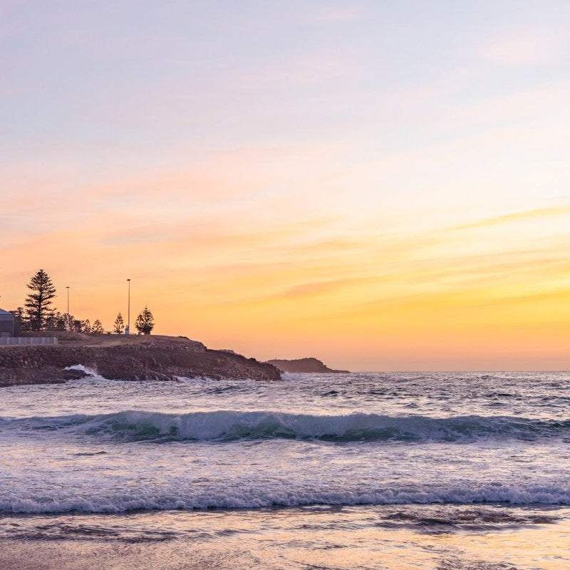 "Surf Beach Sunrise" (P) Photography Print - Belinda Doyle - Australian Photographer & Resin Artist
