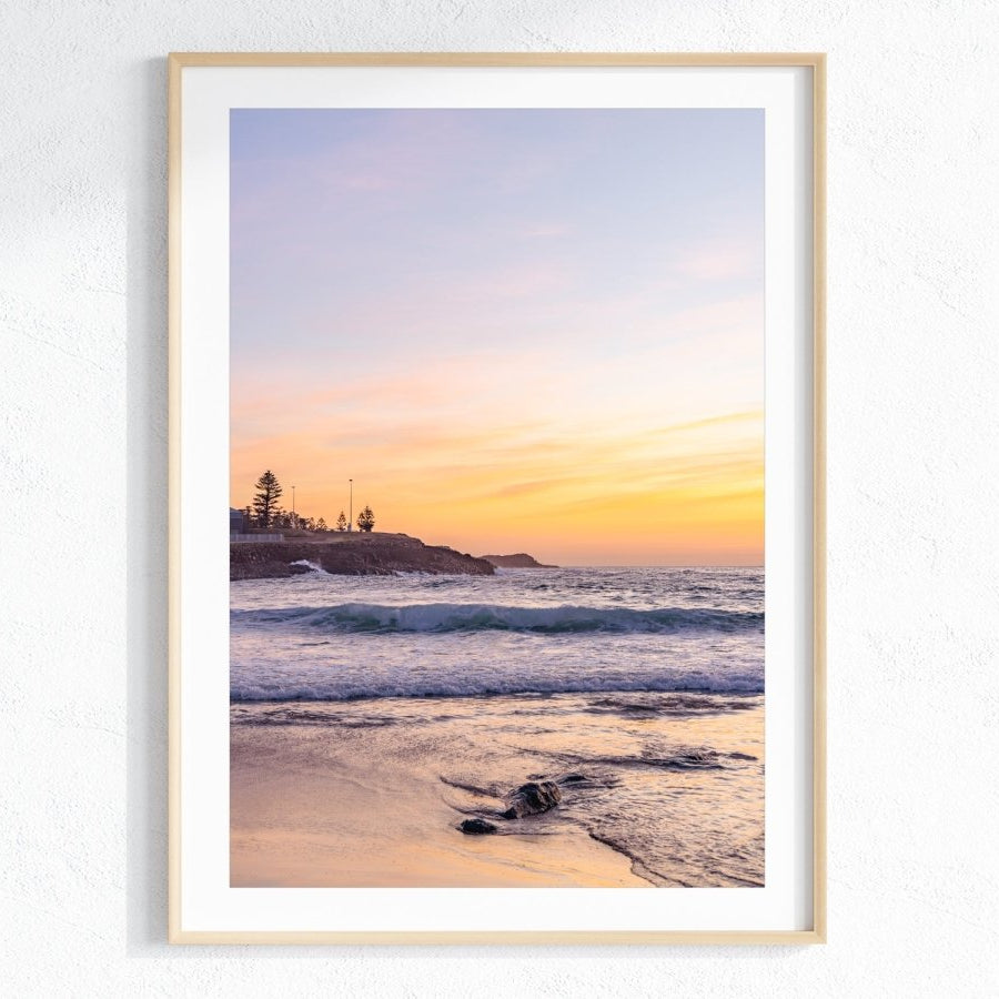 "Surf Beach Sunrise" (P) Photography Print - Belinda Doyle - Australian Photographer & Resin Artist
