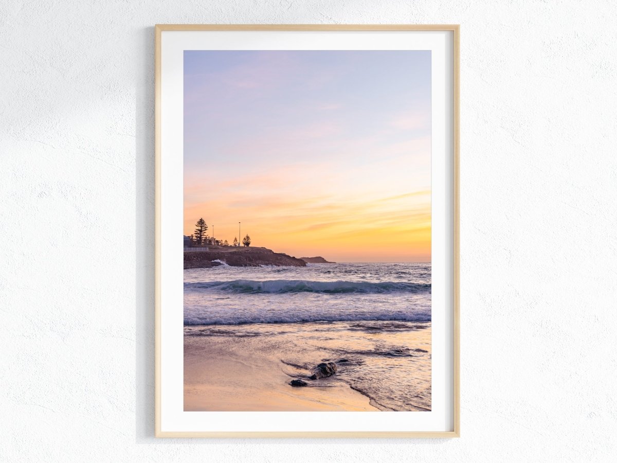 "Surf Beach Sunrise" (P) Photography Print - Belinda Doyle - Australian Photographer & Resin Artist