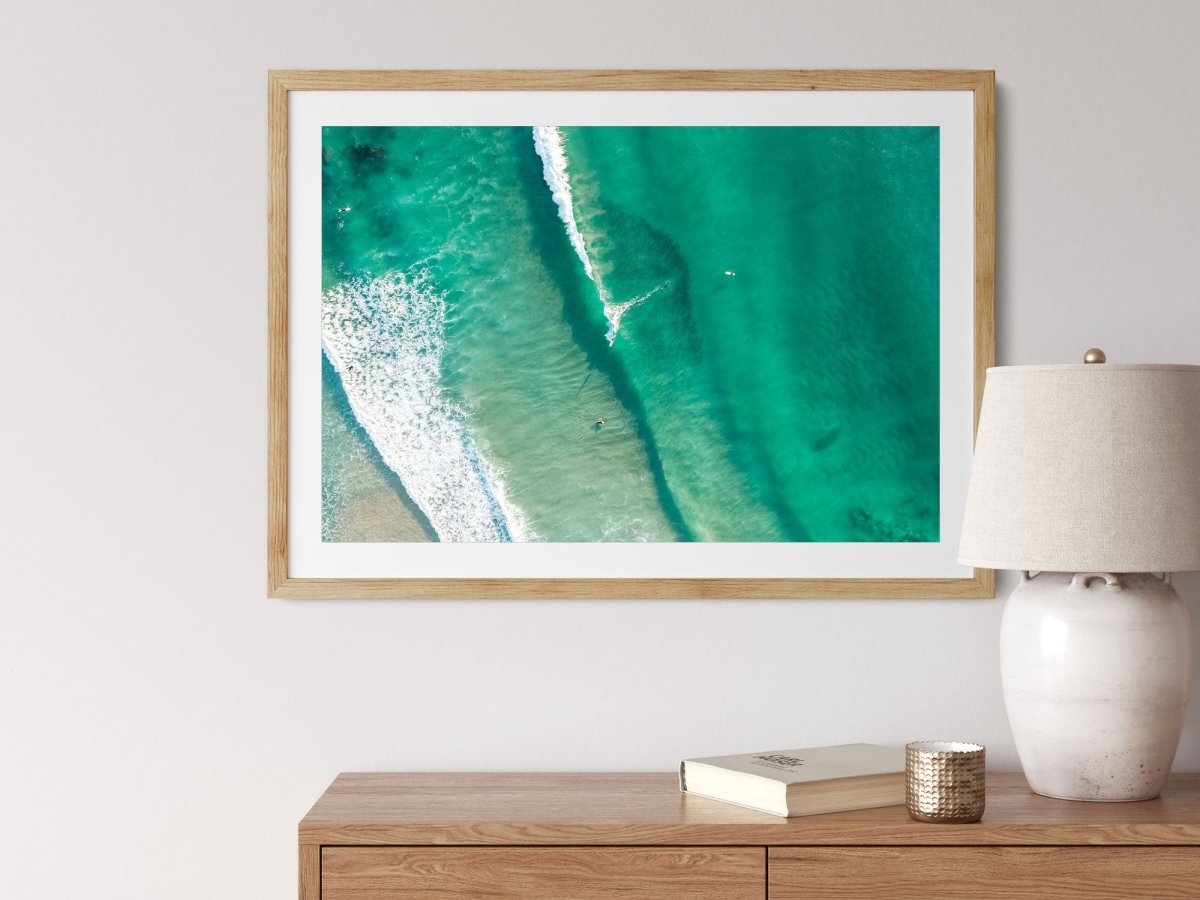 "Surfing the Bait Ball" Photography Print - Belinda Doyle - Australian Photographer & Resin Artist