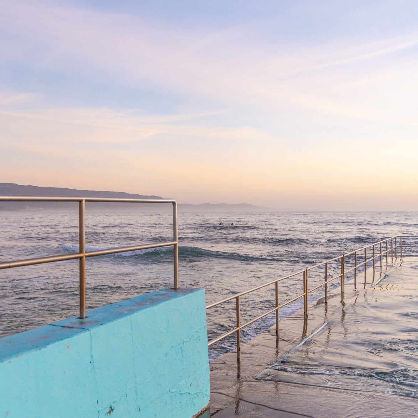 "The Aqua Edge" (P) Photography Print - Belinda Doyle - Australian Photographer & Resin Artist