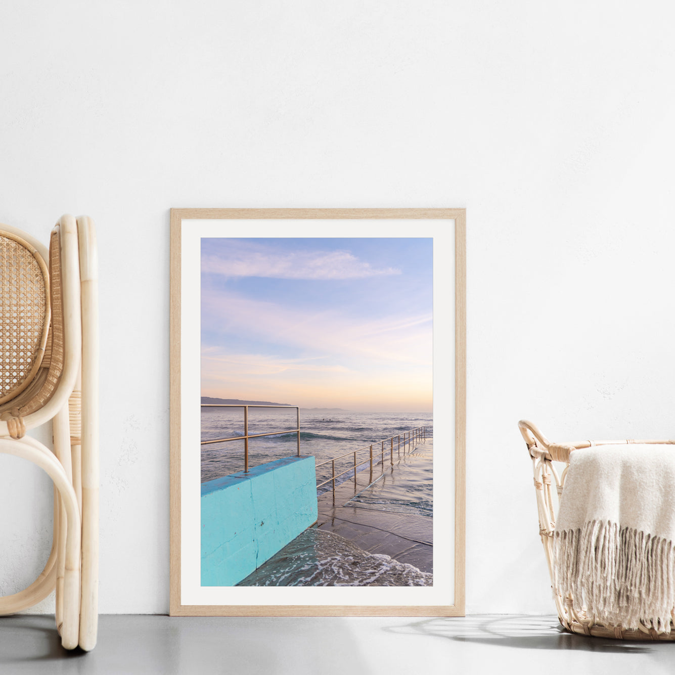 "The Aqua Edge" (P) Photography Print - Belinda Doyle - Australian Photographer & Resin Artist
