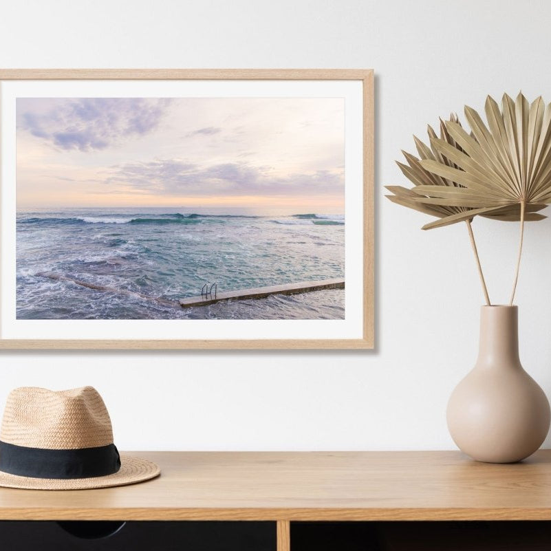 "The Pastel Baths" Photography Print - Belinda Doyle - Australian Photographer & Resin Artist