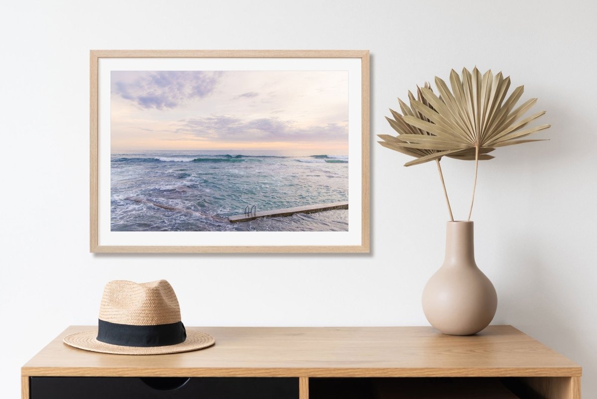 "The Pastel Baths" Photography Print - Belinda Doyle - Australian Photographer & Resin Artist
