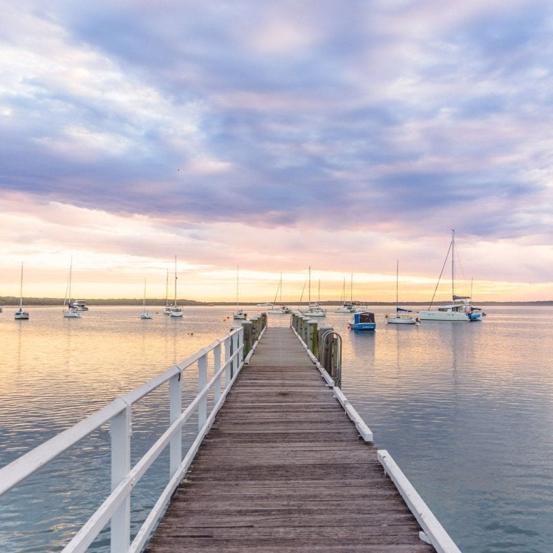 "The Quiet Jetty" Photography Print - Portrait - Belinda Doyle - Australian Photographer & Resin Artist