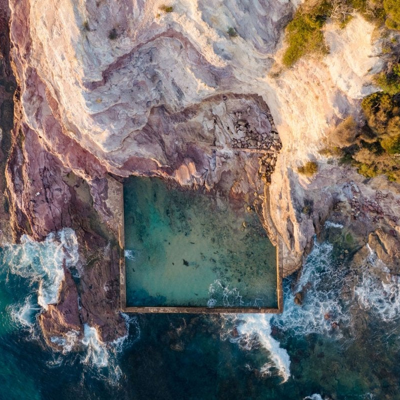 "Top Down Over Aslings" Photography Print - Belinda Doyle - Australian Photographer & Resin Artist