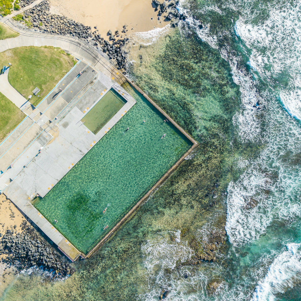 "The Towradgi Rock Pool" Photography Print - Belinda Doyle - Australian Photographer & Resin Artist