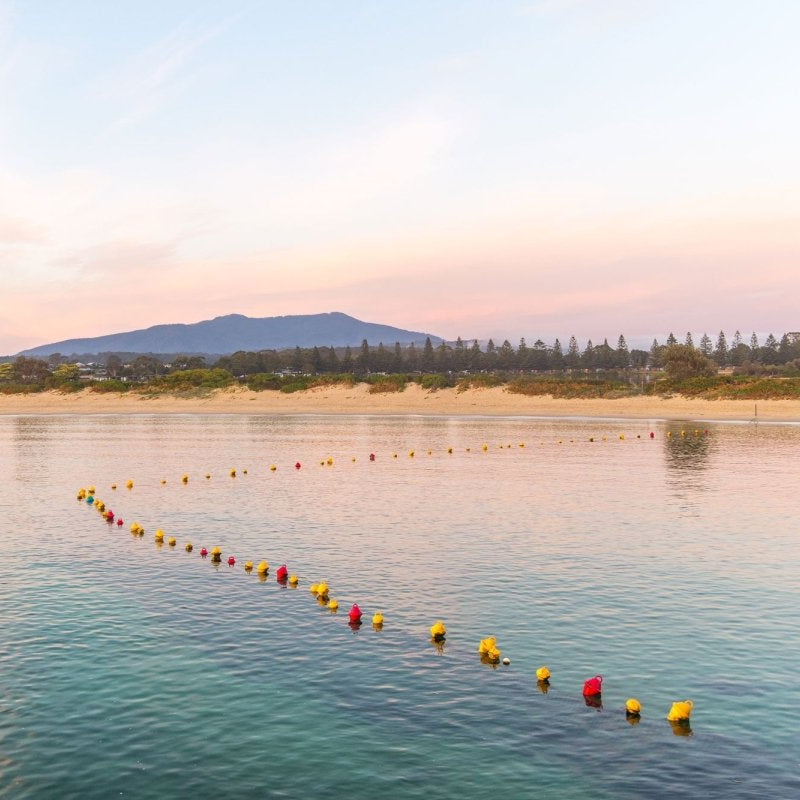 "Wagonga Beach Swim Zone" Photography Print - Belinda Doyle - Australian Photographer & Resin Artist